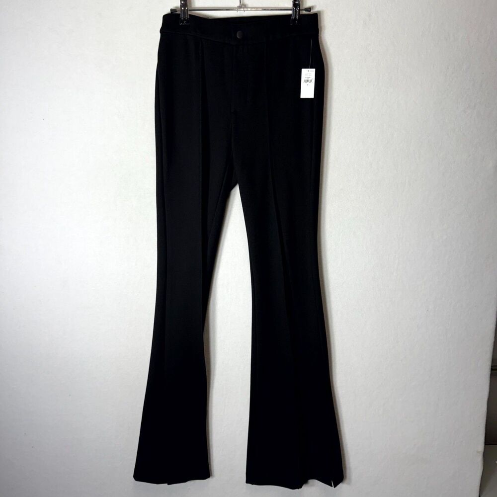 Gap Womens Flare High Rise Stretch Black Dress Pants Size 0 NEW